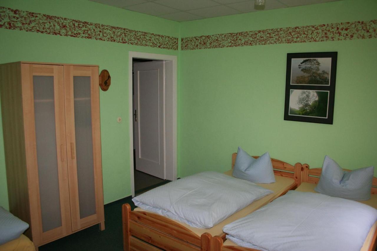 Hotel Tauchbasis Stechlin Esterno foto